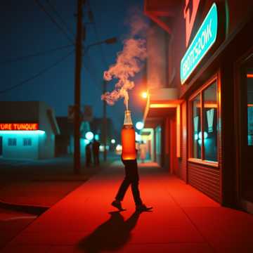 汽水瓶的对视