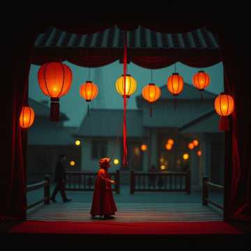 傀儡一身红