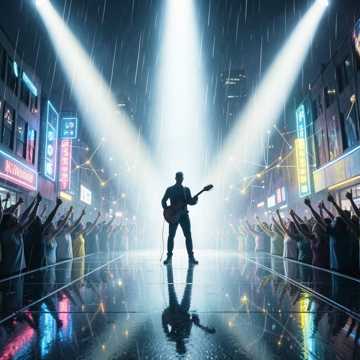 雨落成光