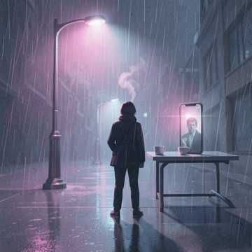 淋雨的荒唐