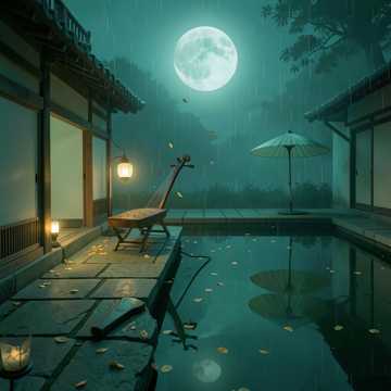 半盏流萤绕画梁