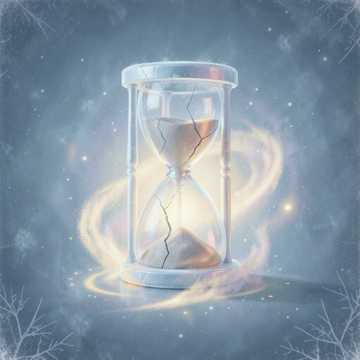 Cracked Hourglass