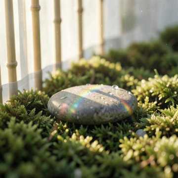 林间双影