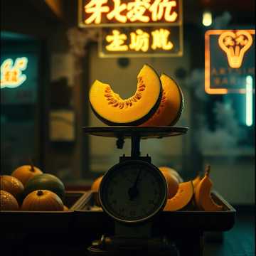 秤上吸铁石