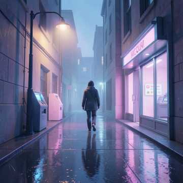 霓虹空巷