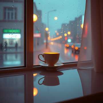 半盏雨声