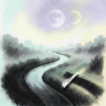 Moonlit Riverbend
