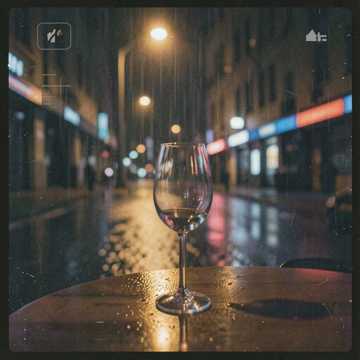 雨把路灯酿成酒