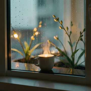 雨停了