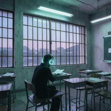 自习室铁窗
