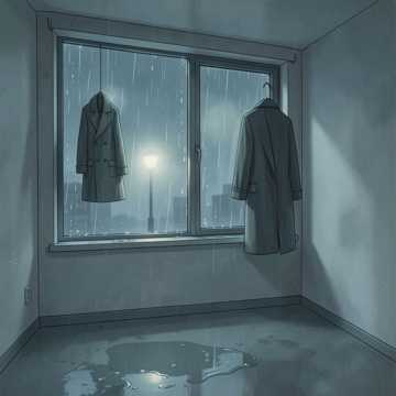 空房间的雨