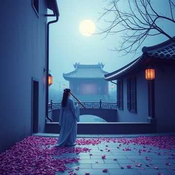 梨园残月