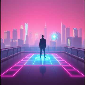 霓虹触电夜