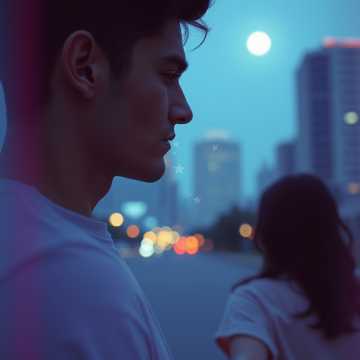 睫毛上的星光