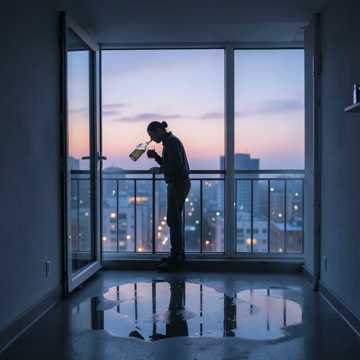 一滩月光当外套