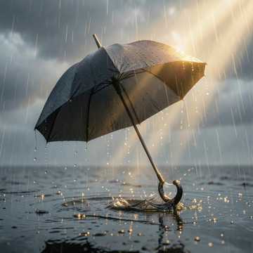 雨里冲刺