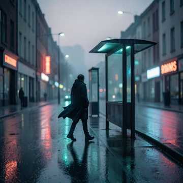 晚风锁旧巷