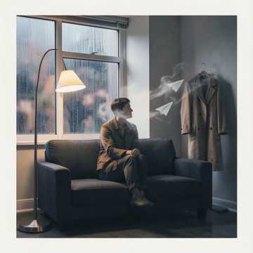 纸飞机失温的雨夜