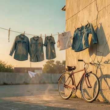 褪色校服在奔跑