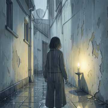 素描黄昏