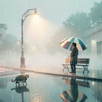 雨季未抵达那时街灯