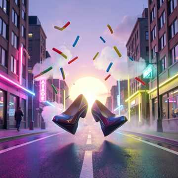 跳跳糖正步