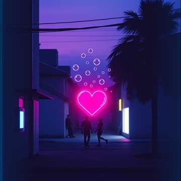告白气泡震