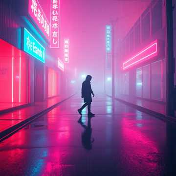 霓虹水瓶座