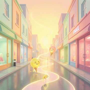 冰淇淋第二口甜