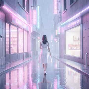 霓虹睡意