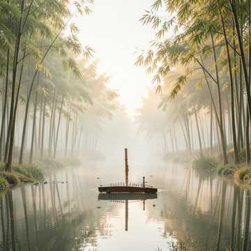 竹笛晨光