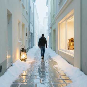 看，下雪了