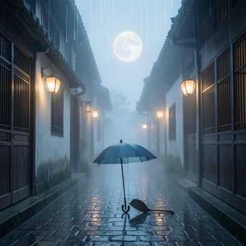 雨伞路过旧时光