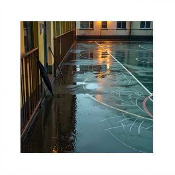 雨落操场