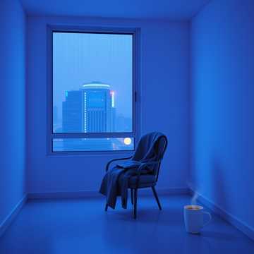 空房间的雨声
