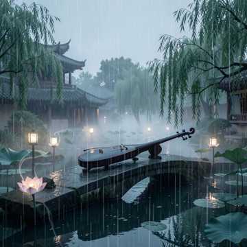 梧桐雨落