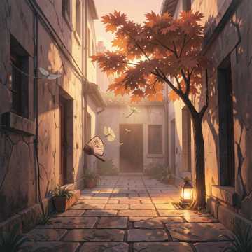 老巷蝉鸣