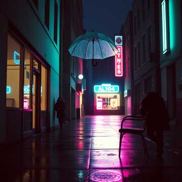 悬在半空的雨
