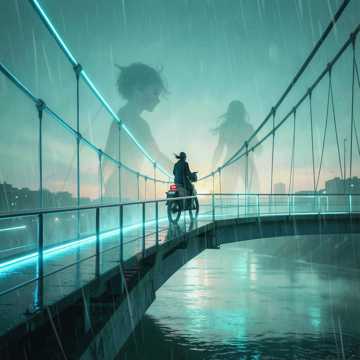 雨后过桥