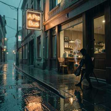 烧尽的咖啡店