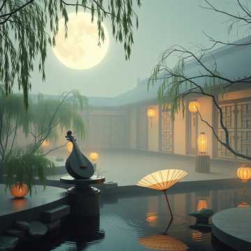 梧桐春雨夜