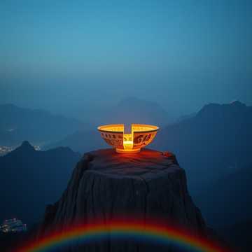 一碗泡面成山