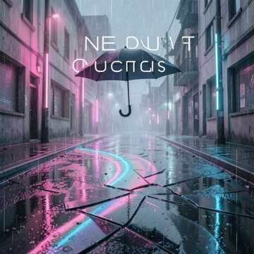 霓虹碎雨