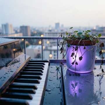 雨季琴声断线