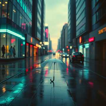 霓虹雨