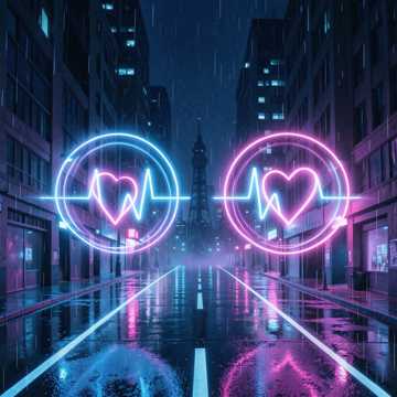 雨里光圈