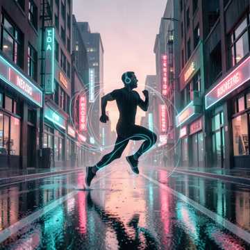 碎光逆风跑