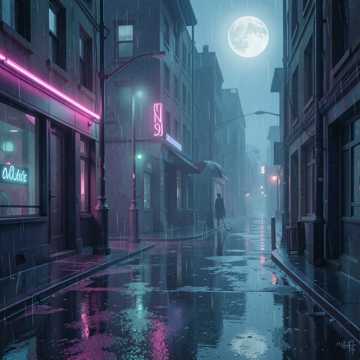 霓虹落脚处