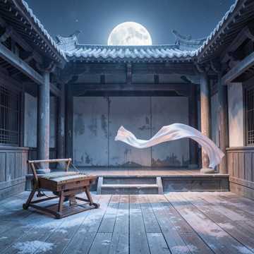戏台落霜