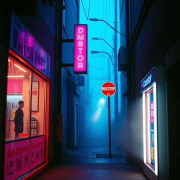 霓虹迷途